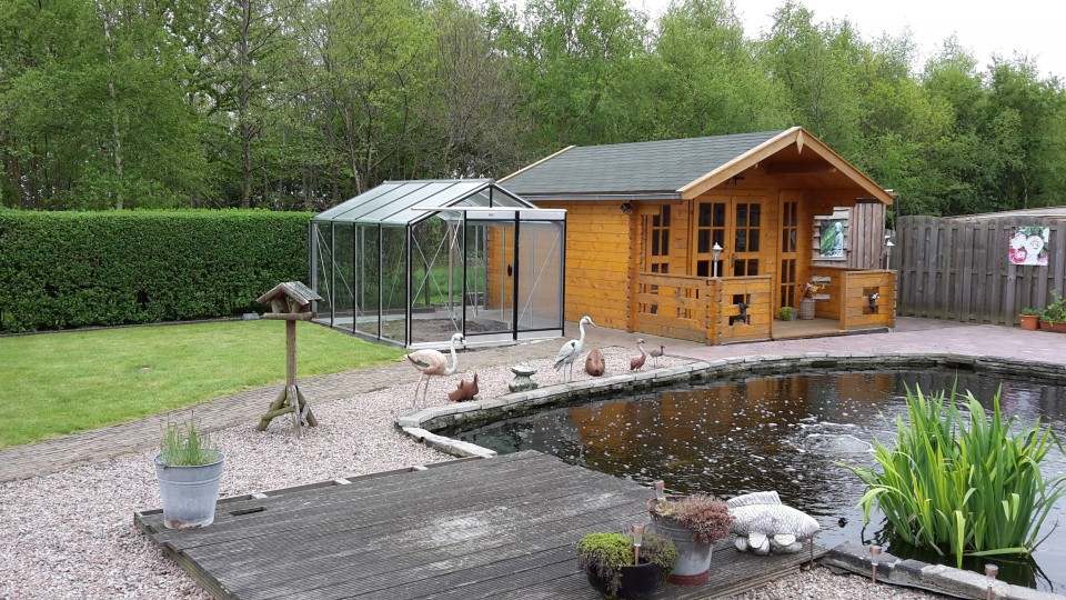 ACD tuinkas R204H-B 6,91 m² Afmeting: 2.32m x 2.98m