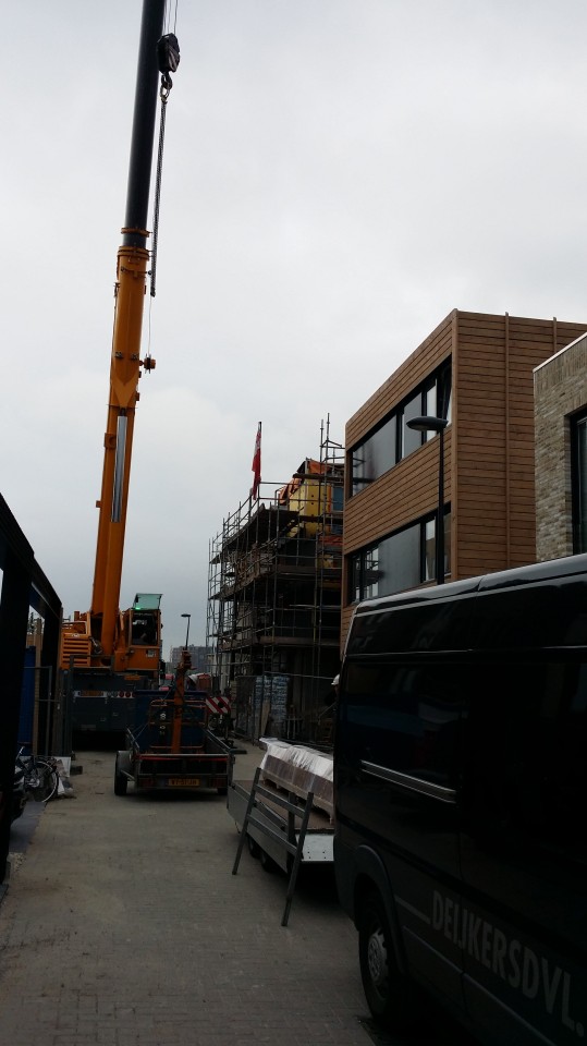 Dakterras R307H XL 15.88 m2 Retro zwart ral 9005 Afmeting: 3.06m x 5.19m