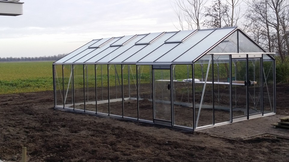 Zorginstelling ACD prestige tuinkas R410H 28.16 m2 Afmeting: 3.80m x 7.41m